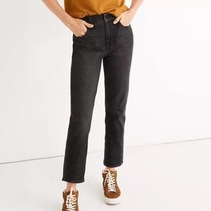 Madewell Lunar Wash The Perfect Vintage Cropped Jeans Size 25
